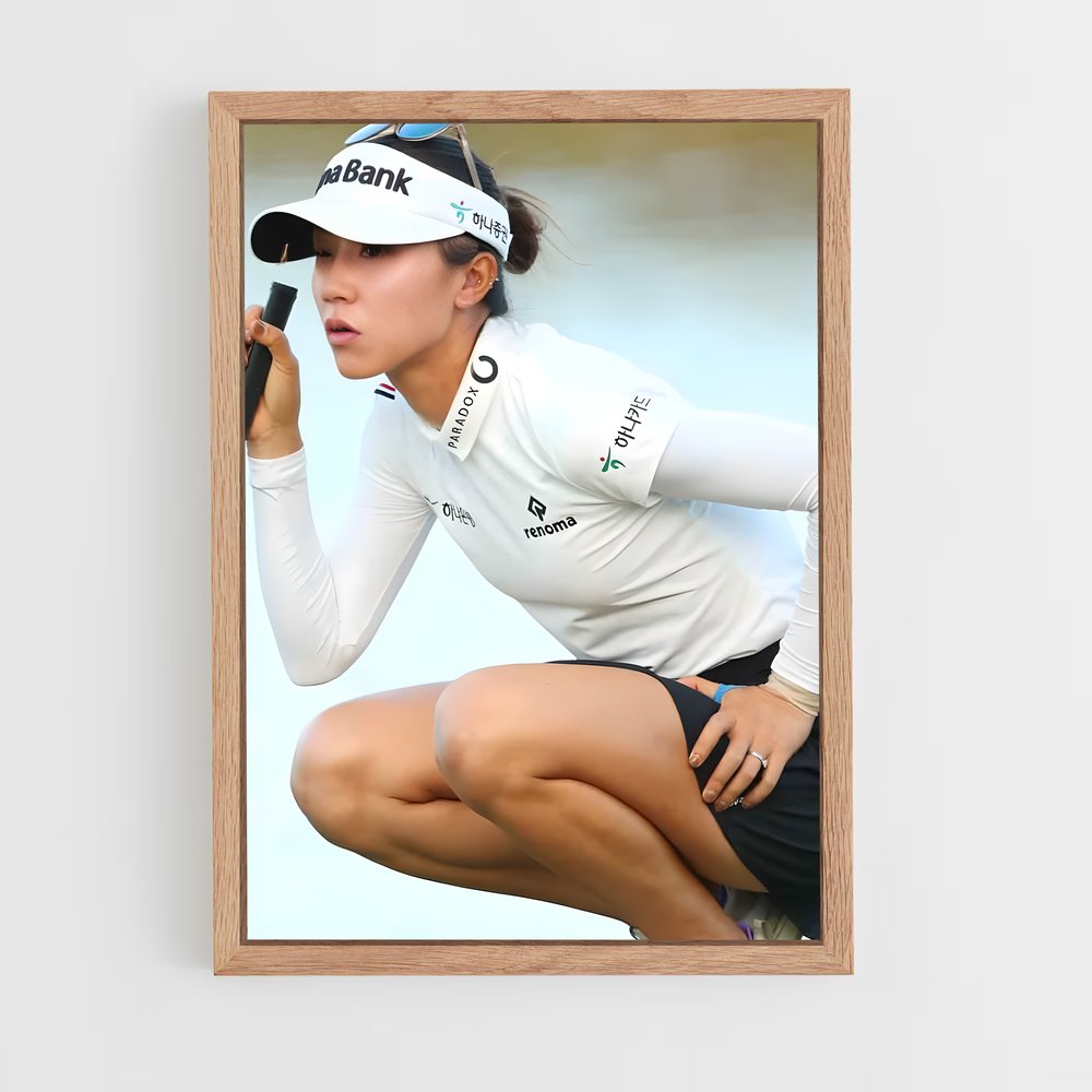 Poster Crouch & Swing – affiche Golf (vue 4)